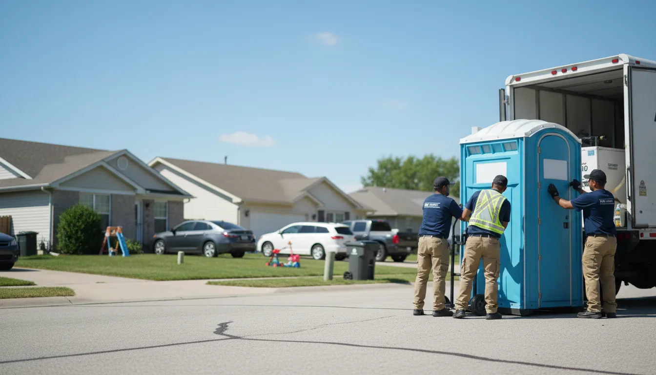 Standard Porta Potty Rentals in Vida, MT near me